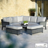 Bramblecrest Portofino 4 Piece Deep Seating Patio Set