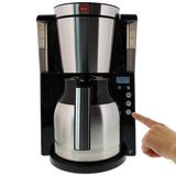 Melitta Look IV Therm Timer Filter Coffee Machine Black