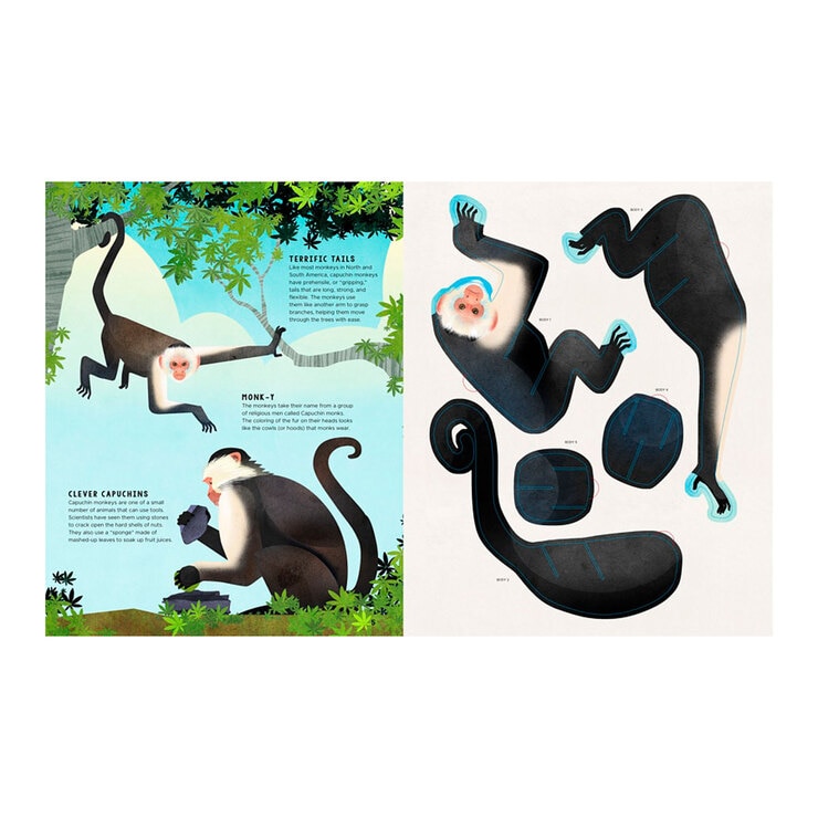 Amazing Earth Book with 5 Press-Out Models To Build, Jungles Amazing Earth Book with 5 Press-Out Models To Build, Jungles