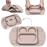 Easymat Mini Divided Suction Weaning Plate Assortment