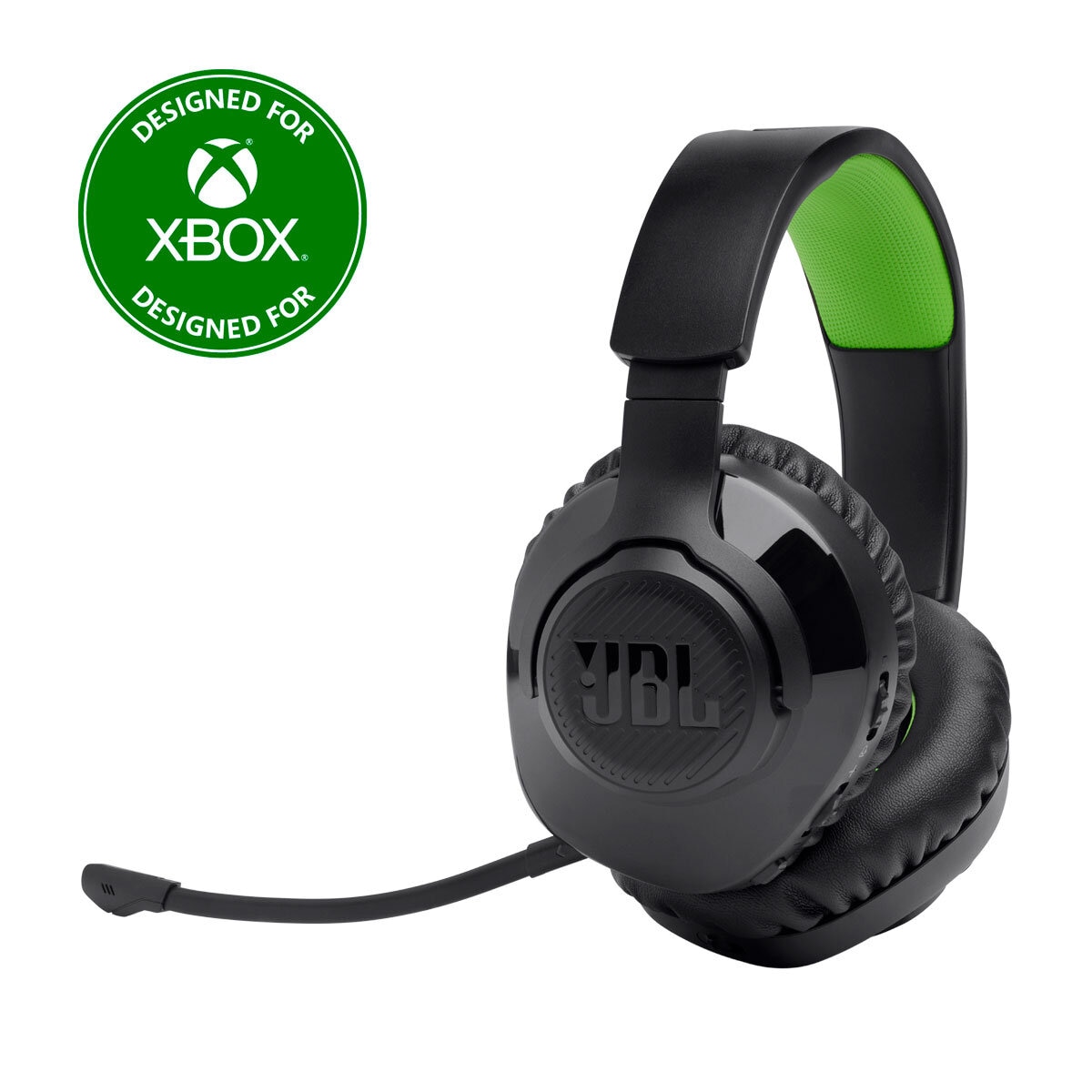 JBL Quantum 360X Wireless Headset for PS4, PS5, Xbox, PC, Switch in Black & Green
