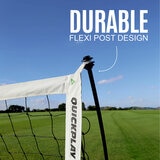 Lifestyle image showing the durable flexi post design Lifestyle image showing the durable flexi post design