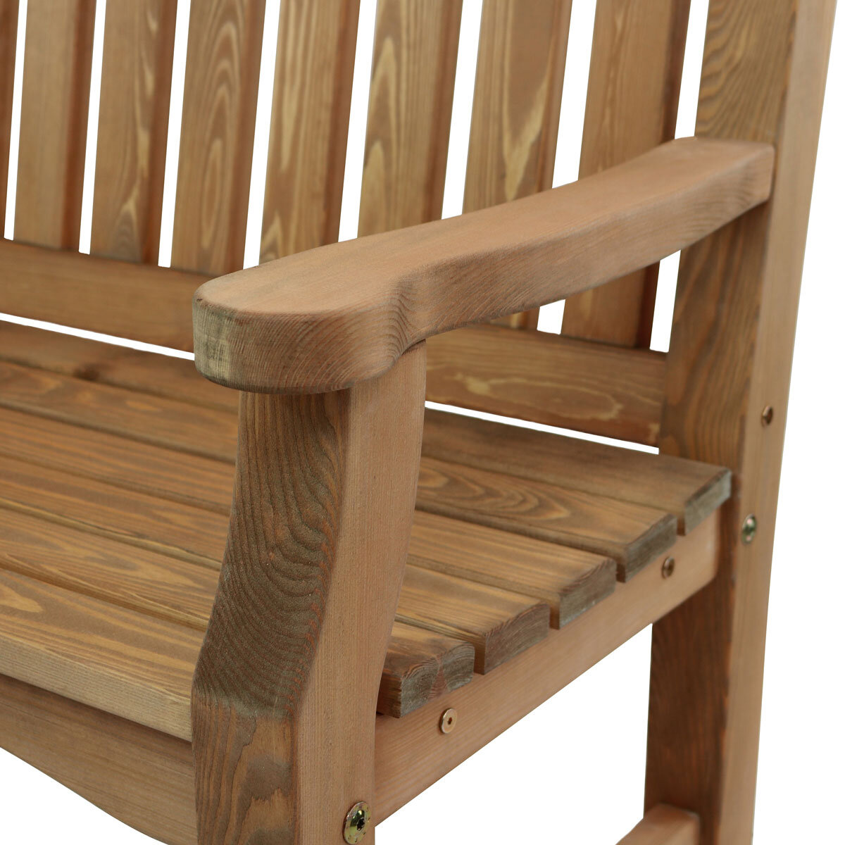 Zest 3 Seater 1.76m Wooden Garden Bench