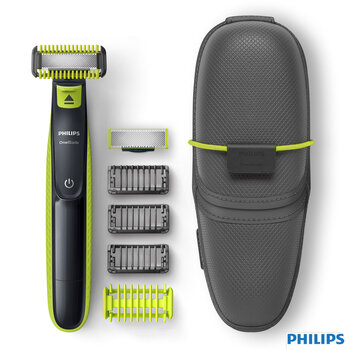 Philips One Blade Face & Body Gift Set with 3x Blade Pack