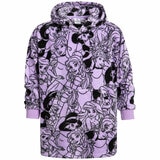 Character Kid's Oversized Hoodie in Princess Character Kid's Oversized Hoodie in Princess