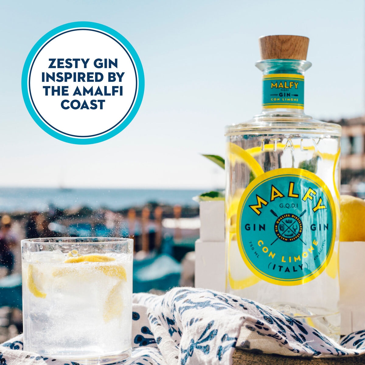 Malfy Limone Gin, 1L