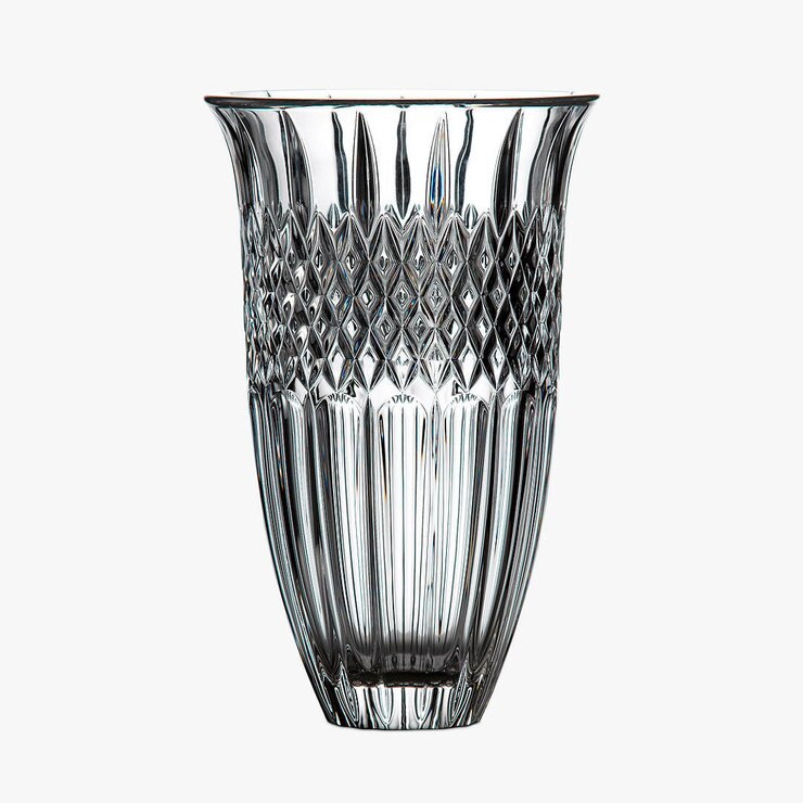 Stuart Shelton 30cm Lead Crystal Glass Vase Costco UK