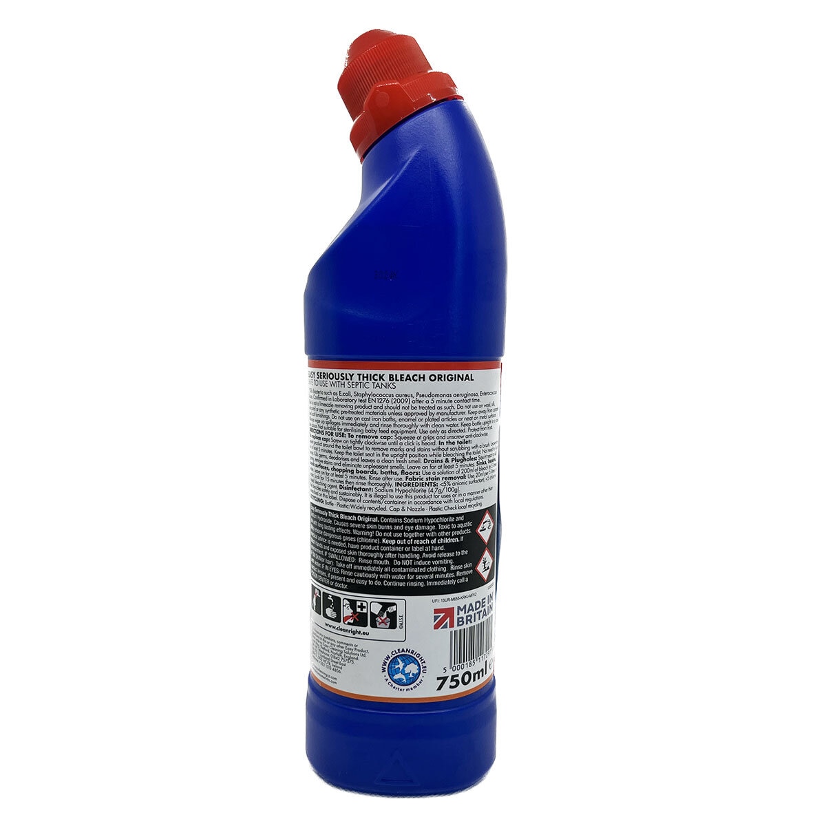 Back of Bottle
