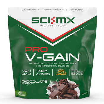 Sci-MX Nutrition PRO V-GAIN Plant Chocolate Protein Powder, 2.2kg