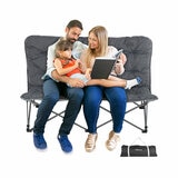 Lifestyle image showing a family sat on the chair