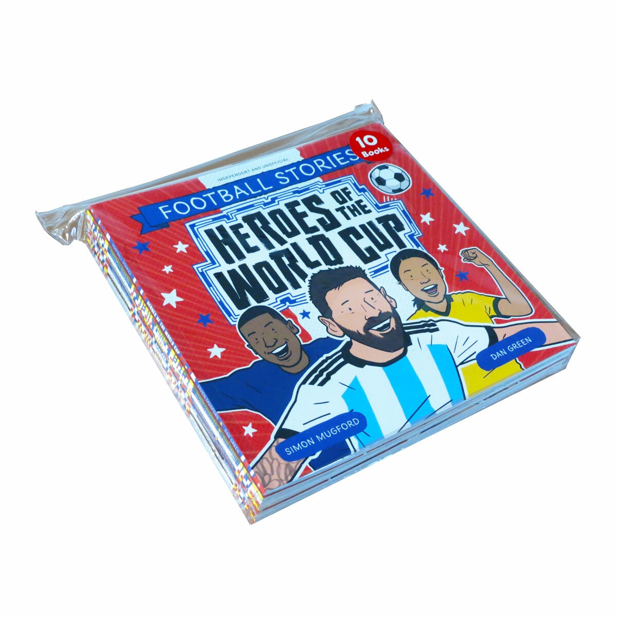 Football Stories x10 Book Ziplock