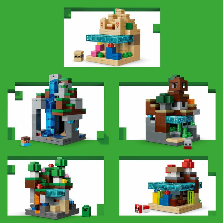 LEGO Minecraft Mini Biomes - Model 21589 (12+ Years)