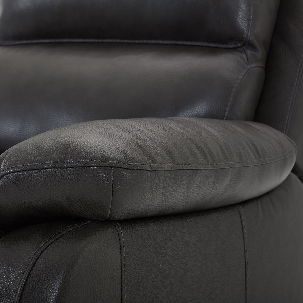 Green leather clearance recliner costco