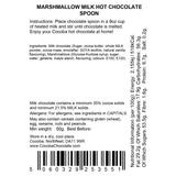 Cocoba Milk Chocolate Hot Chocolate Spoons with Marshmallows, 10 x 50g