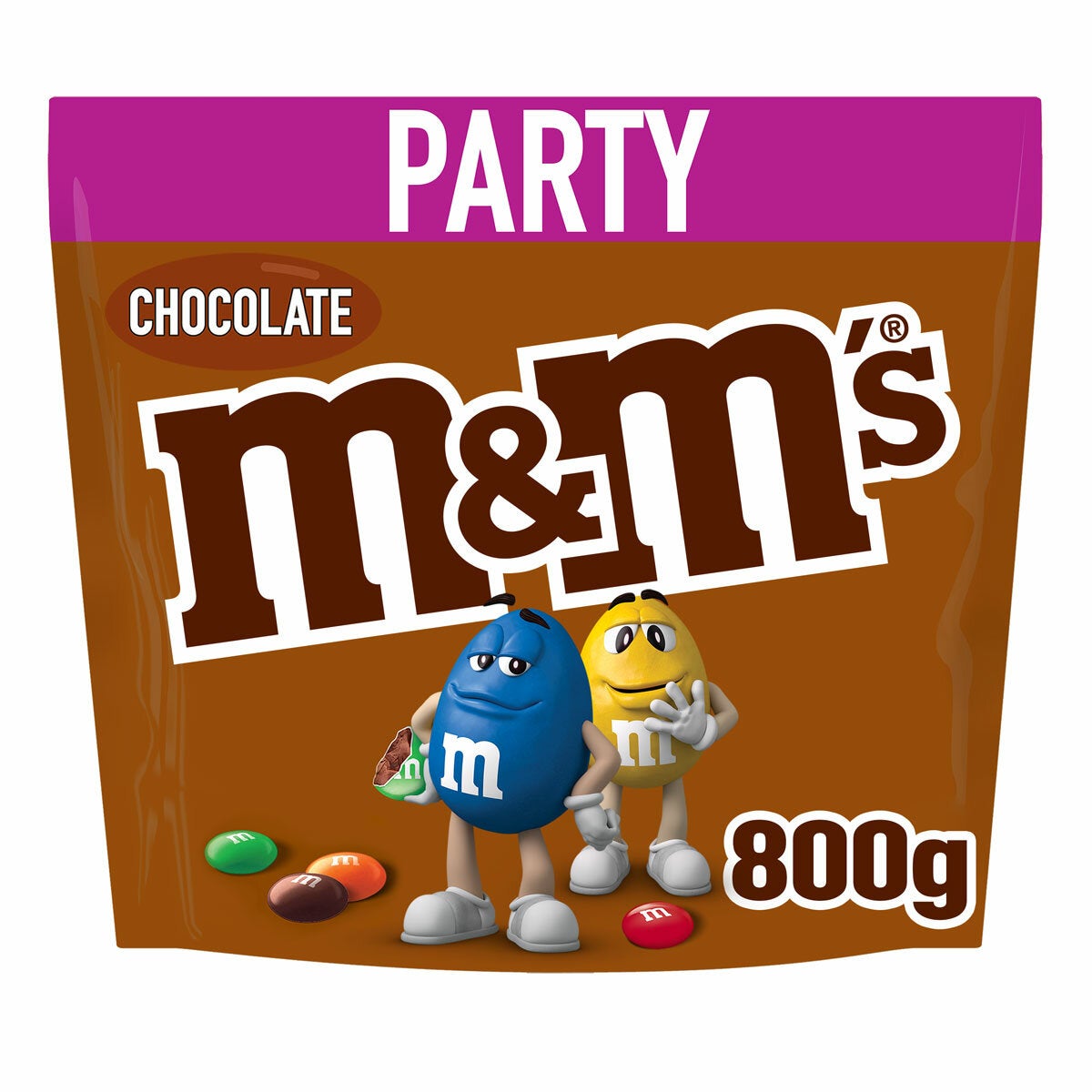 Image of M&M's Chocolate pouch 800g