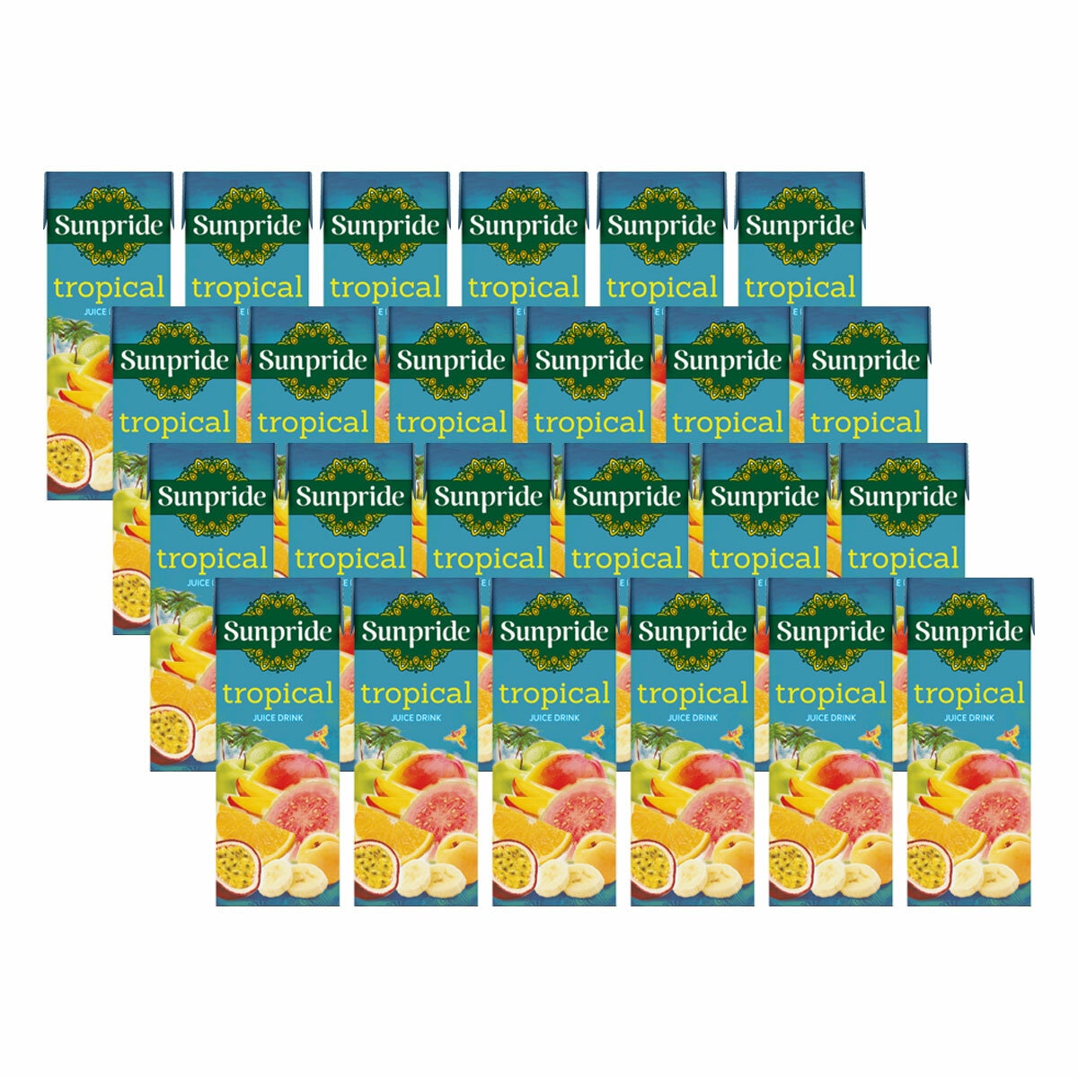 Sunpride Tropical Juice Drink, 24 x 250ml