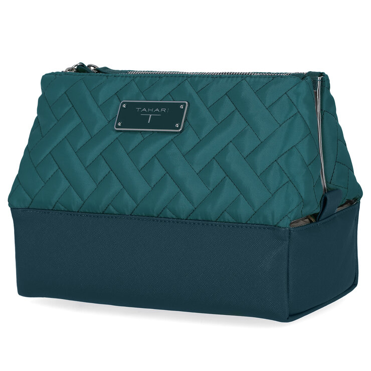 Tahari Toiletry Bag in Turquoise Tahari Toiletry Bag in Turquoise