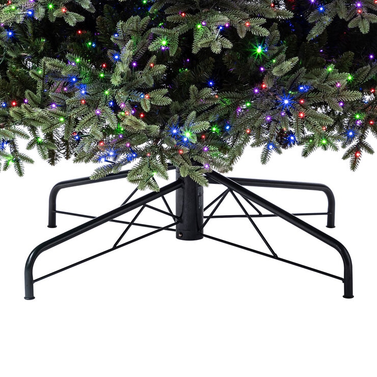 12ft (3.7m) Pre-Lit Aspen Artificial Christmas Tree With 4,430 Colour-Changing Radiant Micro Twinkle LED Lights