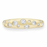 0.40ctw Round Brilliant Cut Diamond Ring , 14ct Yellow Gold