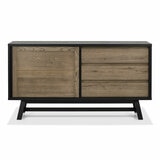 Bentley Designs Camden Weathered Oak & Peppercorn Wide Sideboard Bentley Designs Camden Weathered Oak & Peppercorn Wide Sideboard