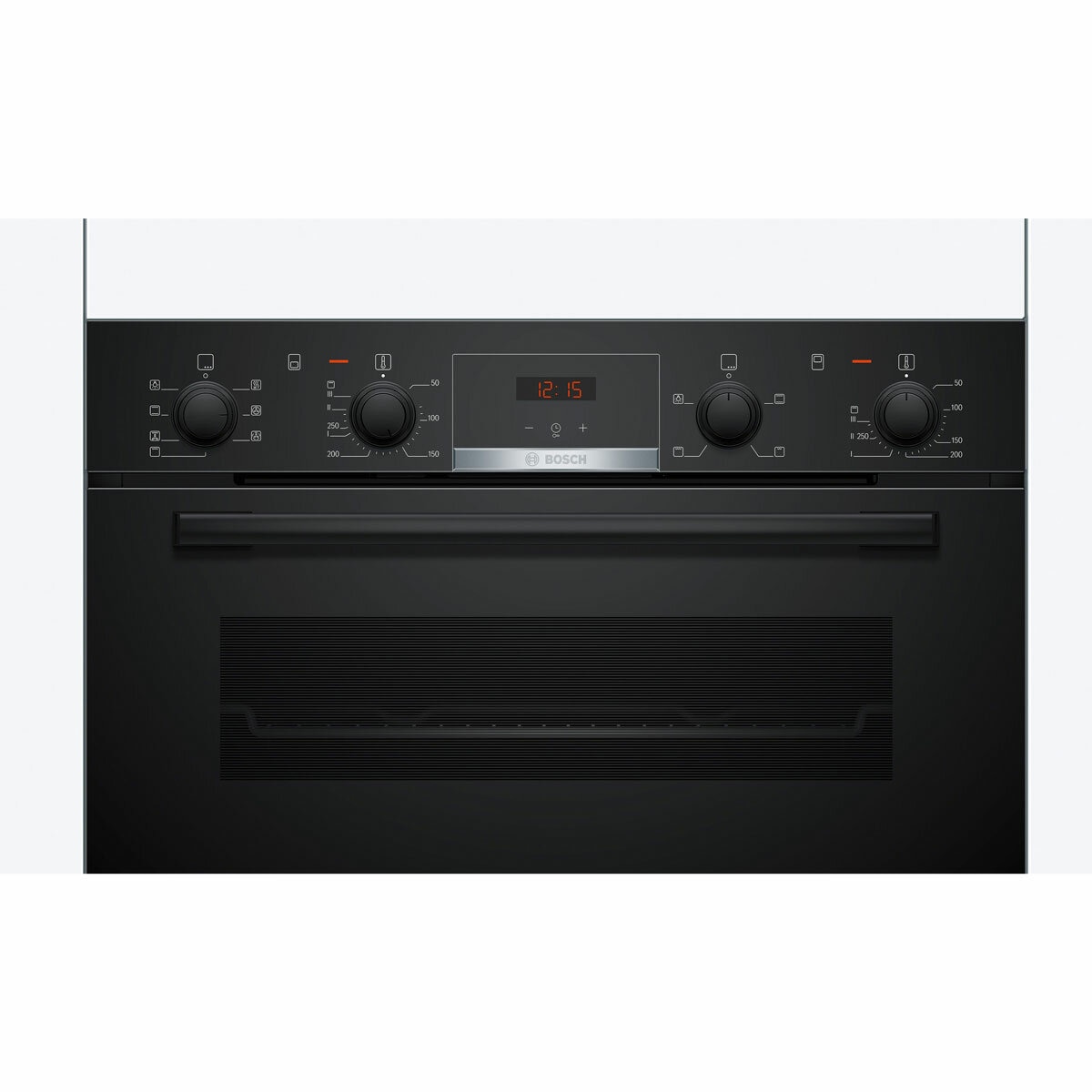 Bosch Series 4 MBA533BB3B, Built In Double Oven, A Rated in Black