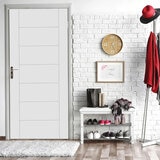 Mendes Internal Prefinished Internal Door - White Primed Corsica in 3 Sizes