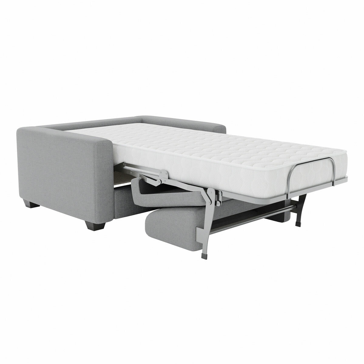 Lucas Grey Fabric Snuggler Sofa Bed Lucas Grey Fabric Snuggler Sofa Bed