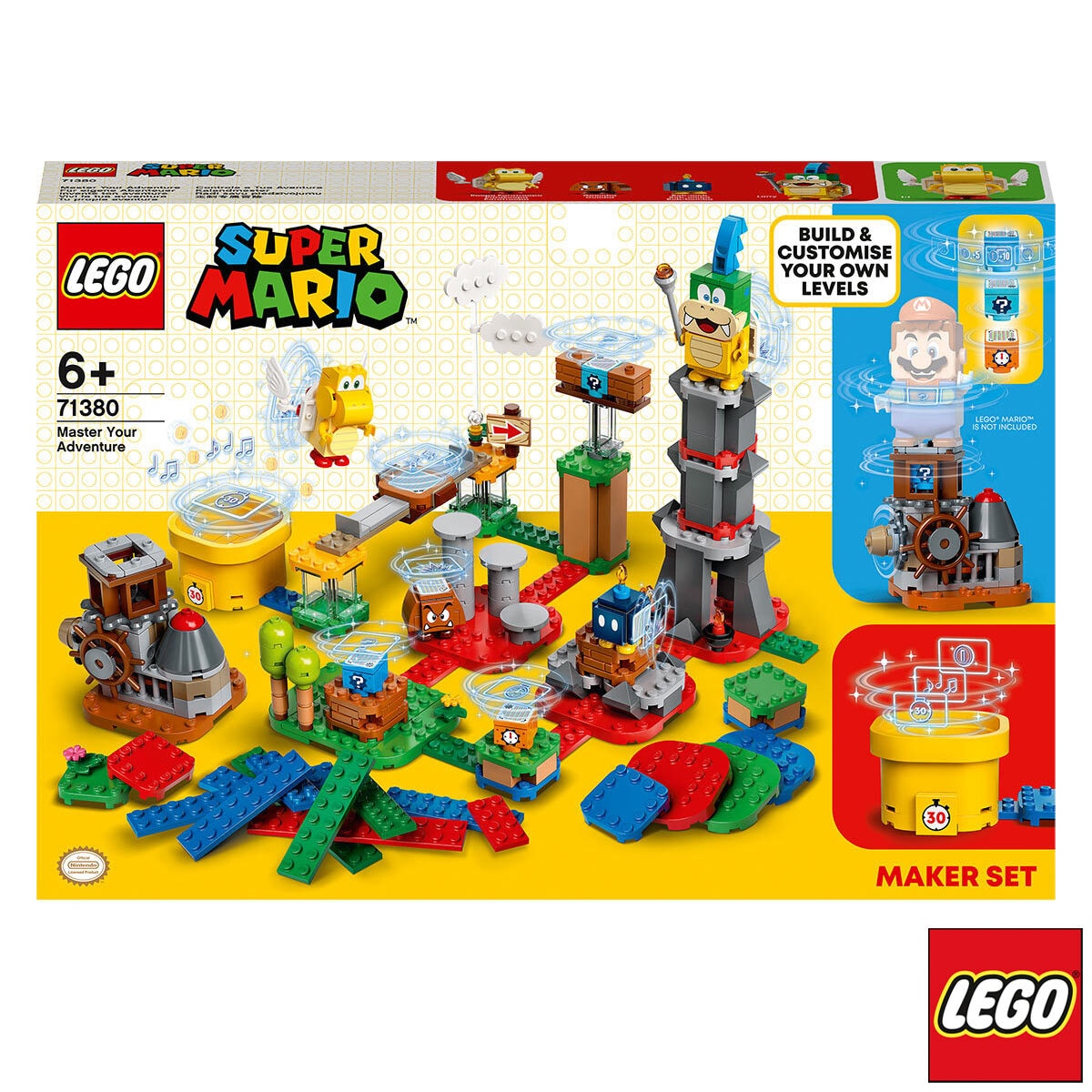 LEGO Super Mario: Master Your Adventure Maker Set - Model 71380 (6+ Years)