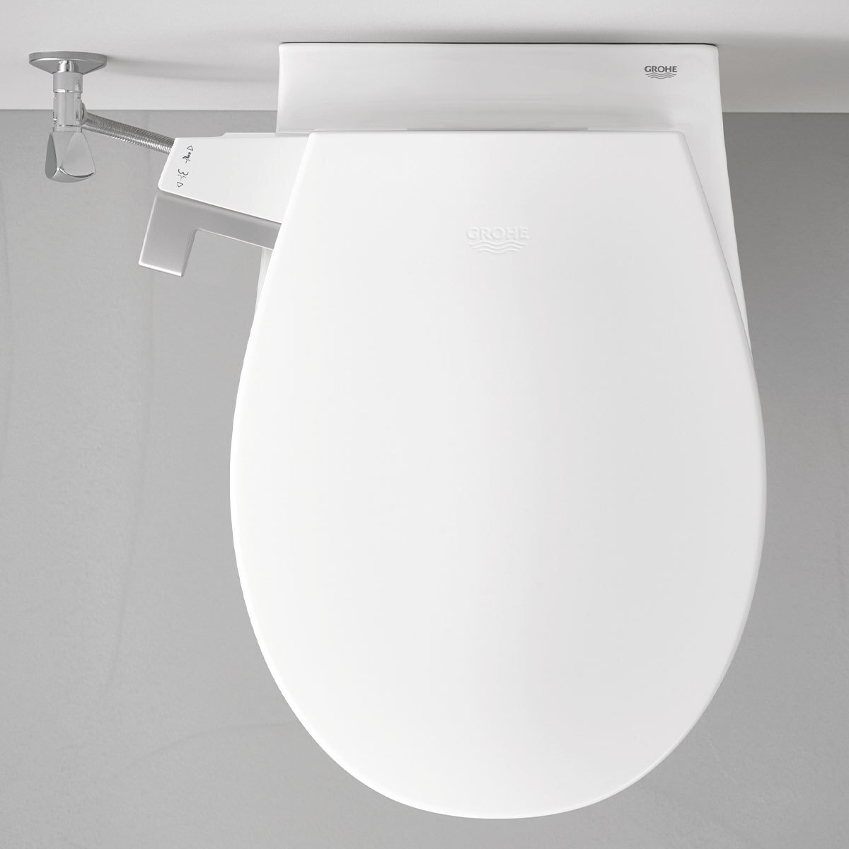GROHE Bau Toilet Seat with Manual Bidet Model 39648SH0 Costco UK