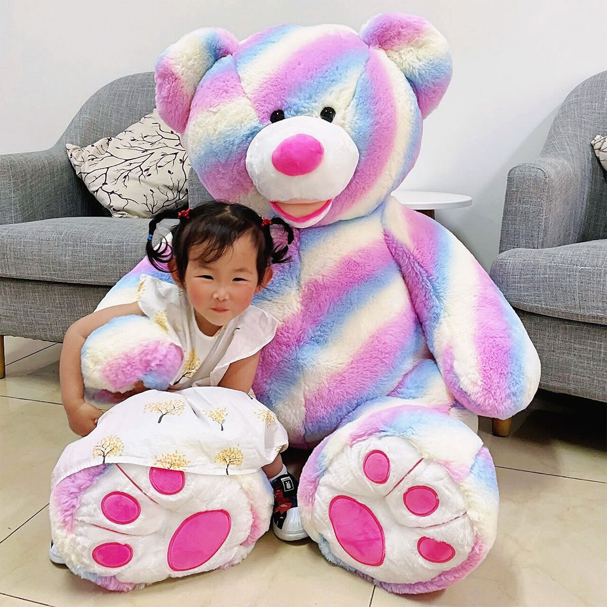 Buy 53" Rainbow Bear Overview Image at Costco.co.uk