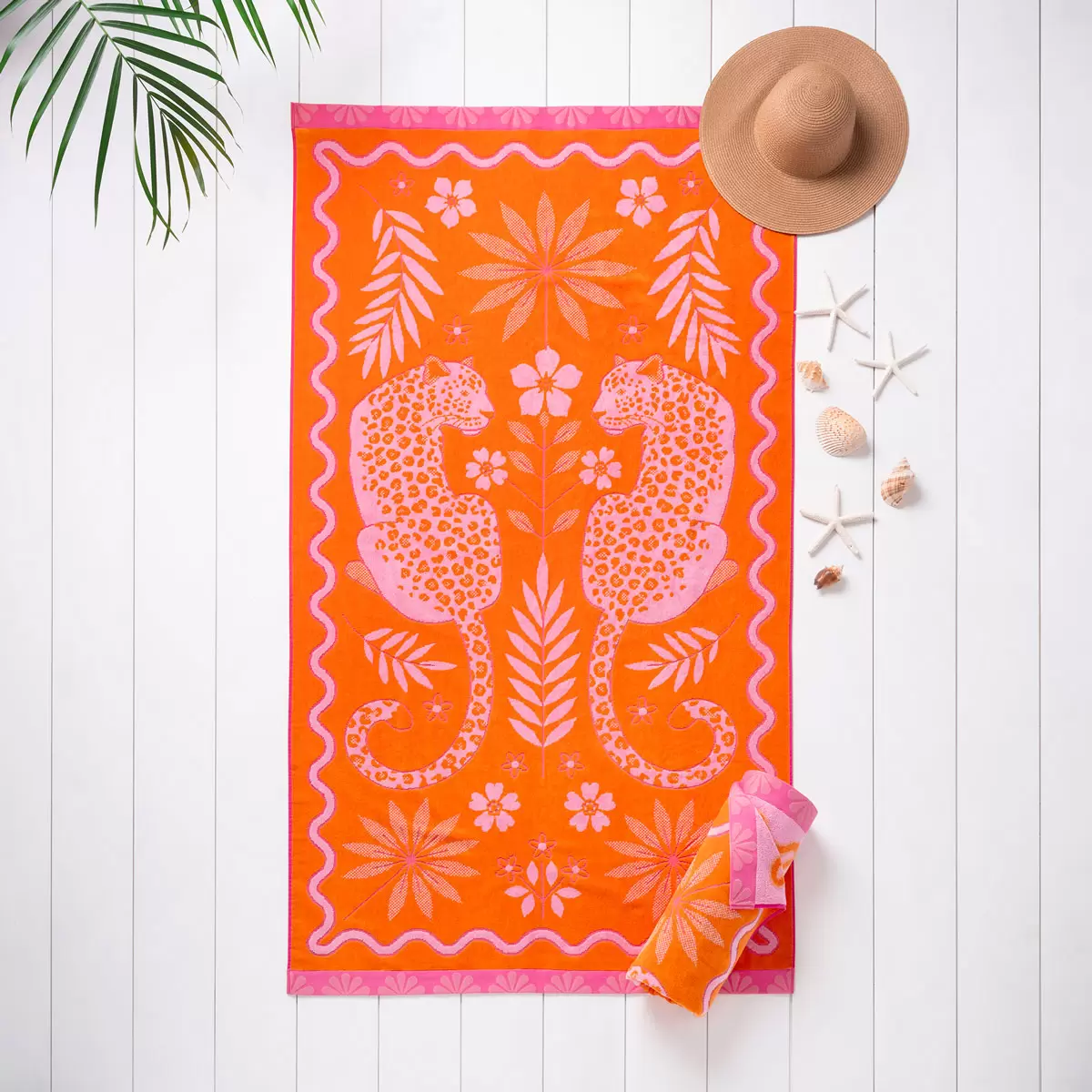 Welhome Beach Towel in 4 designs, 102 x 183 cm - Picture 10 of 24