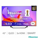 Hisense 43A7QTUK 43 Inch QLED HD Smart TV