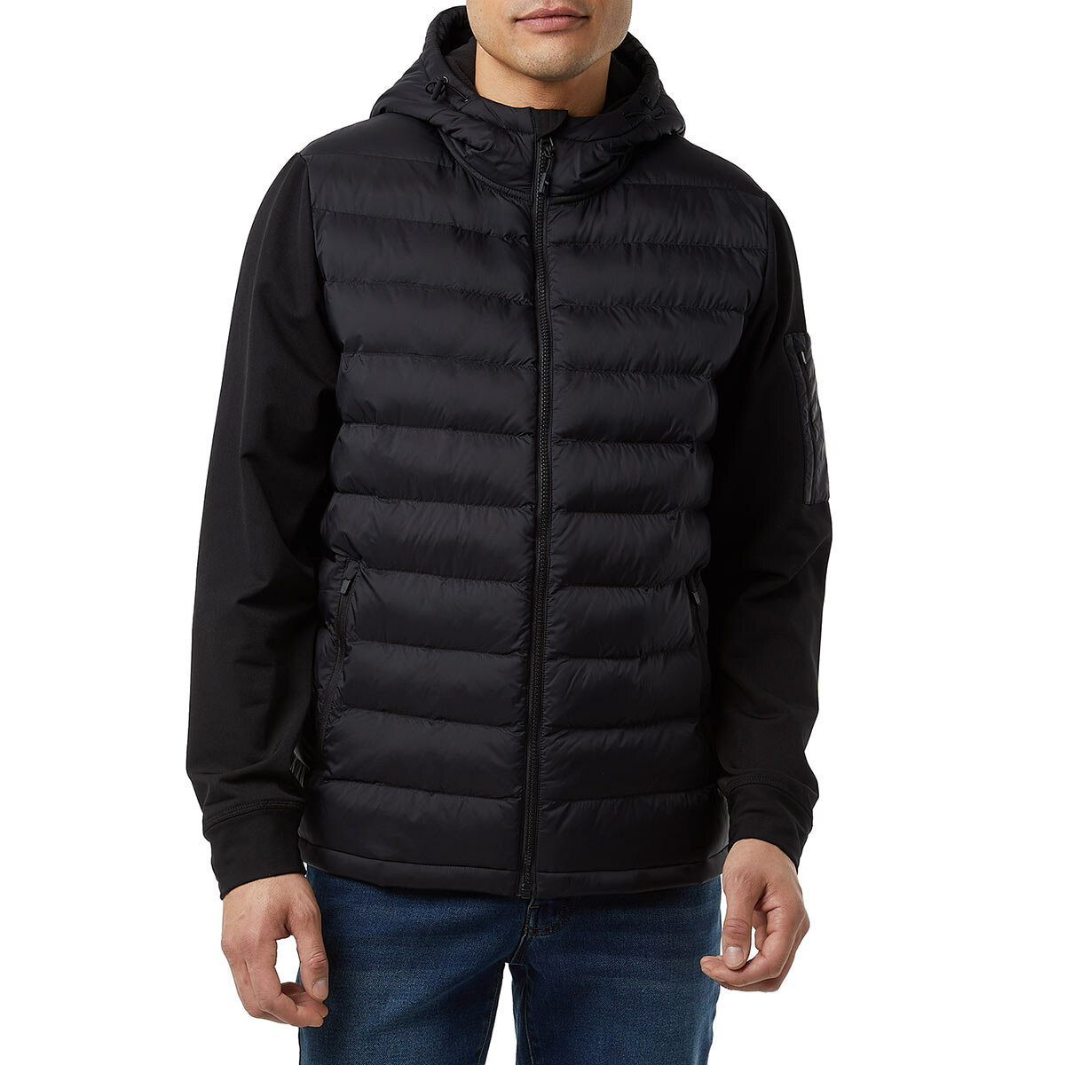 32 Degrees Men's Mixed Media Jacket