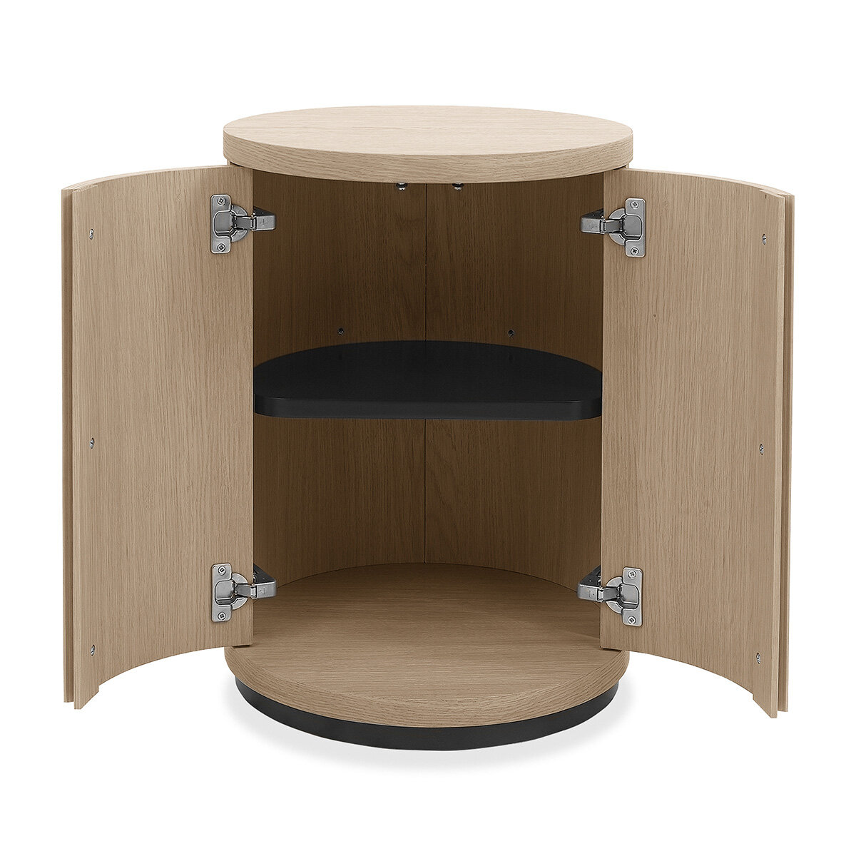 Bentley Designs Vega Scandi Light Oak Side Table