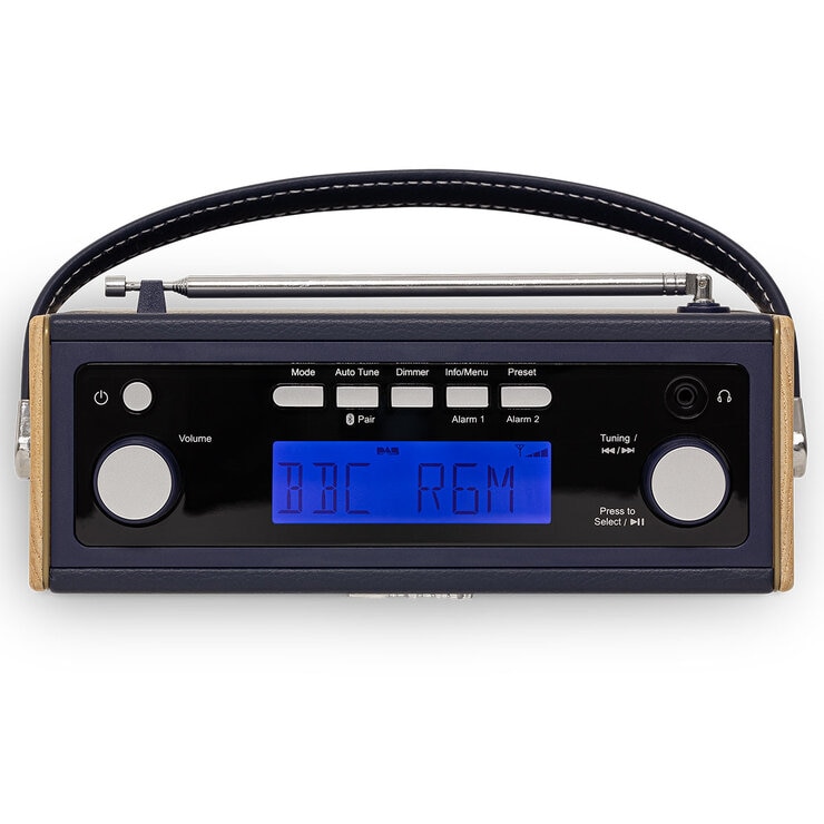 Roberts Rambler BT Stereo DAB / DAB+ / FM Radio with Bluetooth in Blue