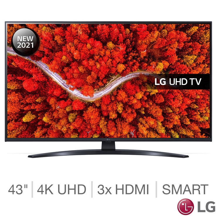 LG 43UP81006LA 43 Inch 4K Ultra HD Smart TV Costco UK