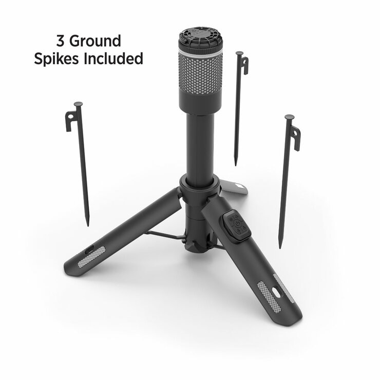 Image showing the included ground spikes