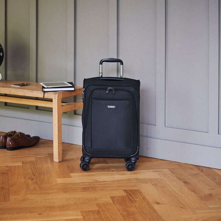 Antler Business 300 B1 4 Wheel Cabin Office Suitcase in Black Costco UK
