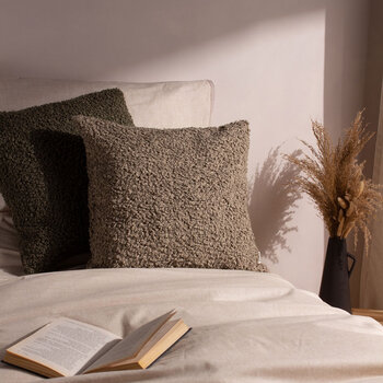 Furn Cabu Reversible Boucle Cushion 2 Pack in 4 Colours, 45 x 45 cm