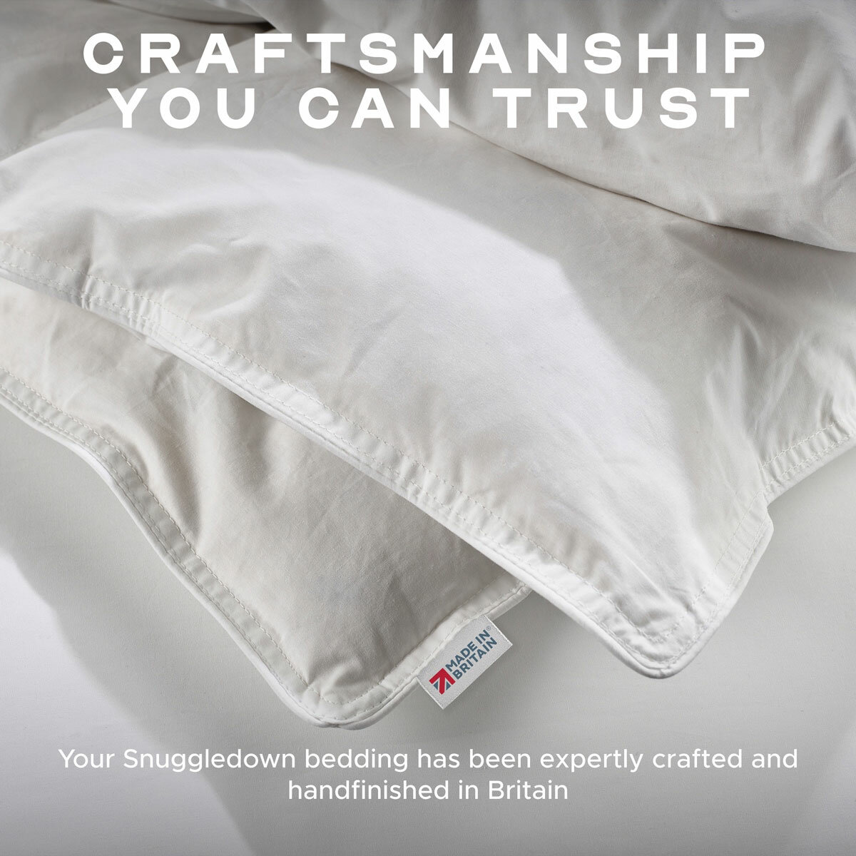 Snuggledown Natural Hotel Goose Feather & Down All Seasons Tog Duvet