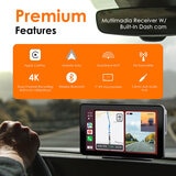 Rexing Wireless Multimedia Receiver CPDuo-7 – CarPlay + Android Auto + Dash Cam Feature