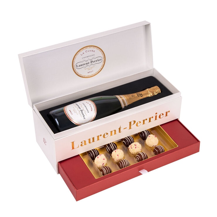 Laurent Perrier NV 75cl and Montezuma Truffles, 165g Laurent Perrier NV 75cl and Montezuma Truffles, 165g