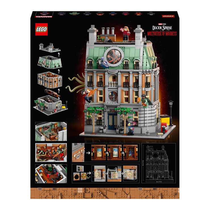 Buy LEGO Marvel Dr Strange Sanctum Sanctorum Box Image at Costco.co.uk