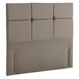 Cut out image of sandstone headboard alone on white background