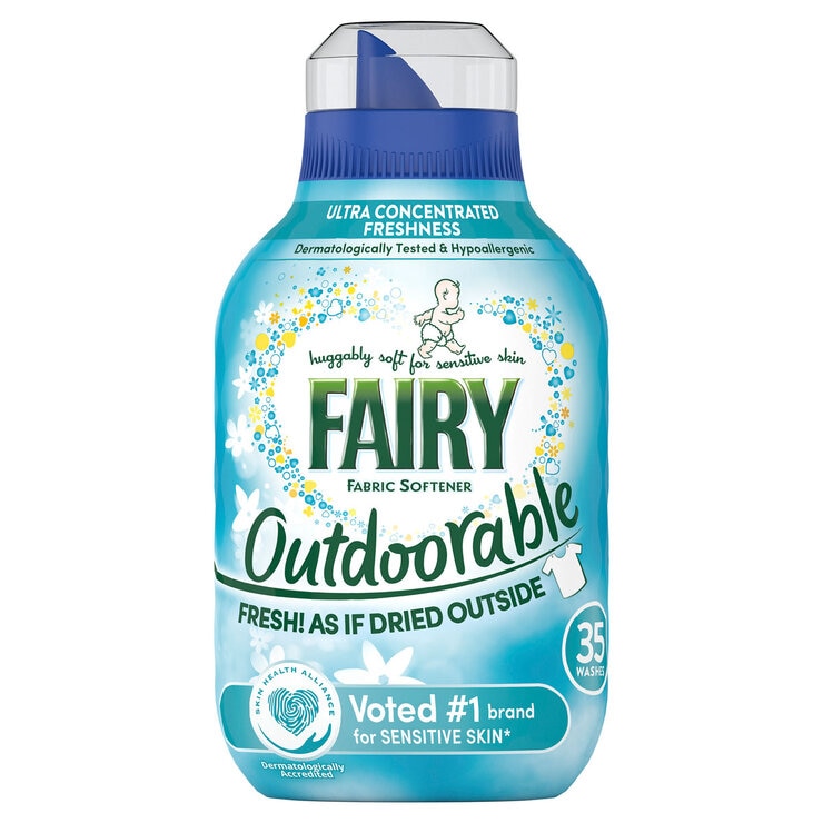 Fairy Outdoorable Fabric Softener, 490ml Fairy Outdoorable Fabric Softener, 490ml