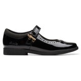 Clarks Kids Lock Magic Black Patent Shoes Clarks Kids Lock Magic Black Patent Shoes