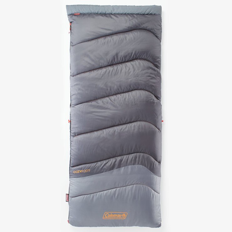 Coleman Cozy Foot Sleeping Bag in Charcoal Costco UK