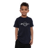 Champion Boy's 2 Pack Short Sleeve T-shirt in Grey Heather/ Navy