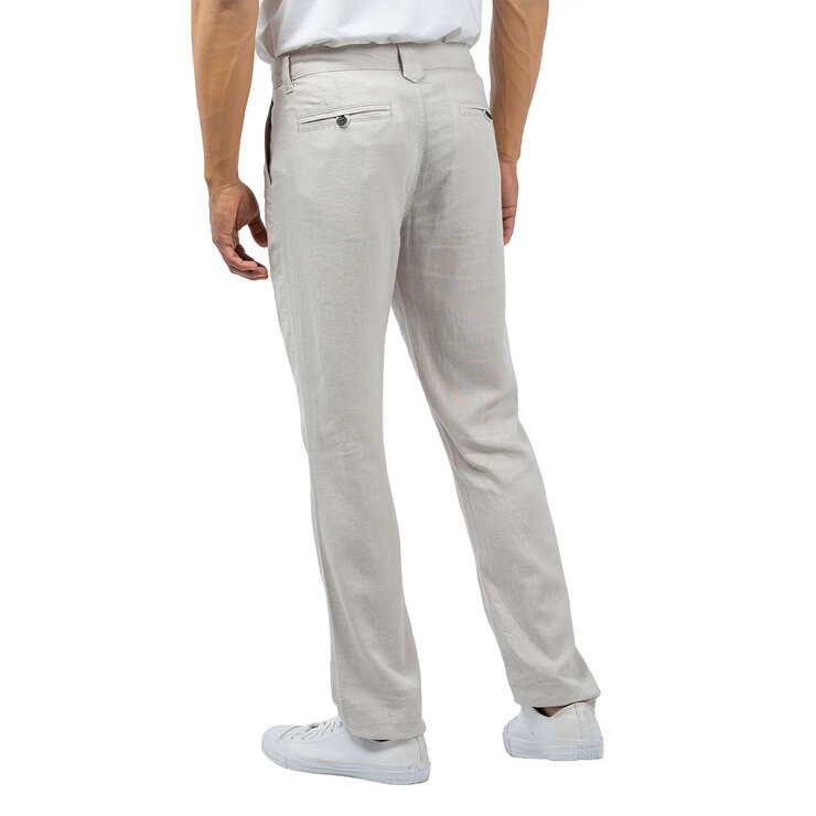 Jachs Men's Linen Chino Pant