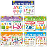 Giant Spiral Wipe-Clean Workbook (3+ Years)